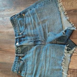 Madewell Curvy Perfect Vintage Shorts Size 30